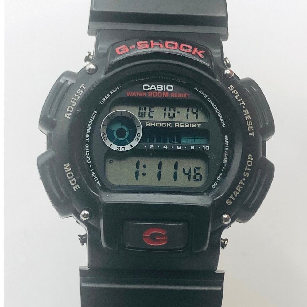 Casio G-Shock DW-9052 Men's Watch 44mm - New Battery WR 200M Adjustable *Read*